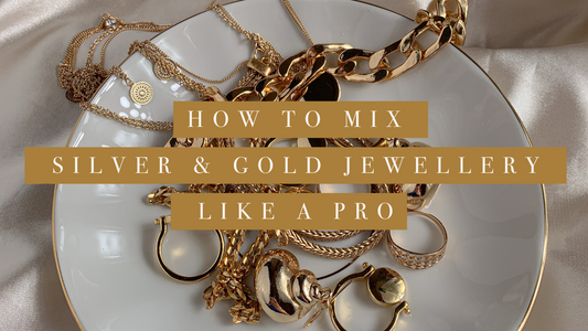 How to mix silver and gold jewellery like a pro