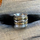 Satya Meditation Silver Spinner Ring