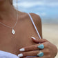 Blue Topaz Terra Silver Necklace