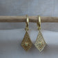 Terra Gold Gold Huggies Earrings