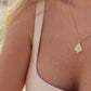 Gaia Gold Vermeil Celestial Peridot Necklace