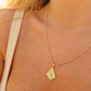 Gaia Gold Vermeil Celestial Peridot Necklace