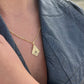 Gaia Gold Smoky Quartz Necklace