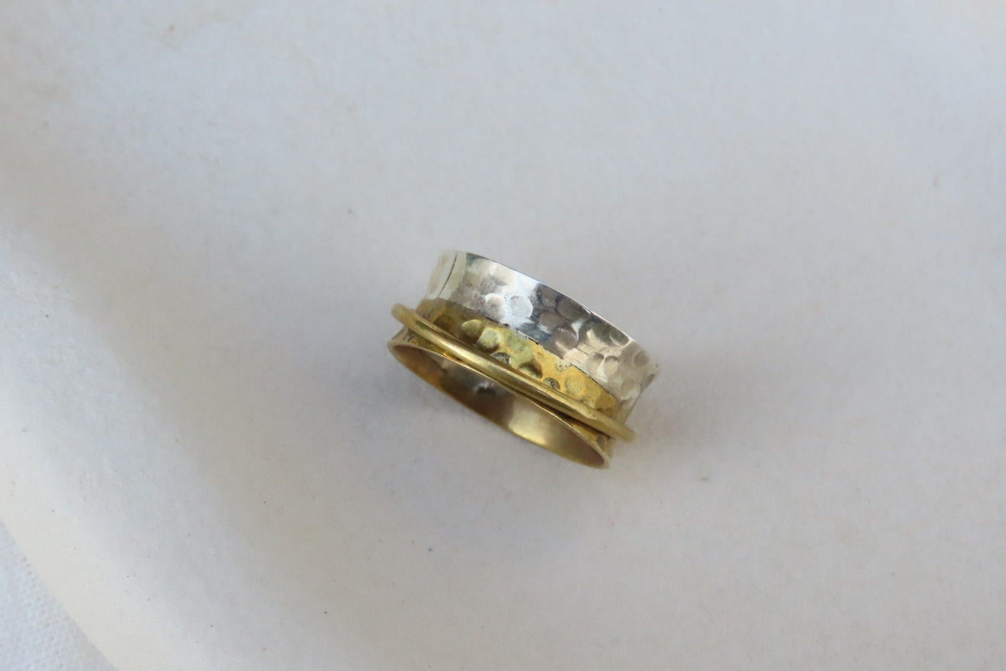 Cleo Gold & Silver Spinner Ring