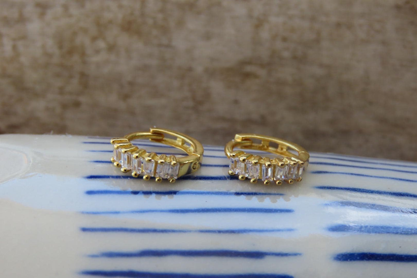 Golden Legacy Gold Hoops Earrings