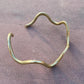 Cobra Flow Cuff Bracelet – Handcrafted Brass Snake Bangle - Bold Contemporary Jewellery - Snake Bracelet Year of the Snake jewellery