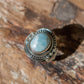 Larimar Wanderlust Silver Ring