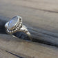 Aura Moonstone Silver Ring