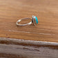 Turquoise Third Eye Silver Ring