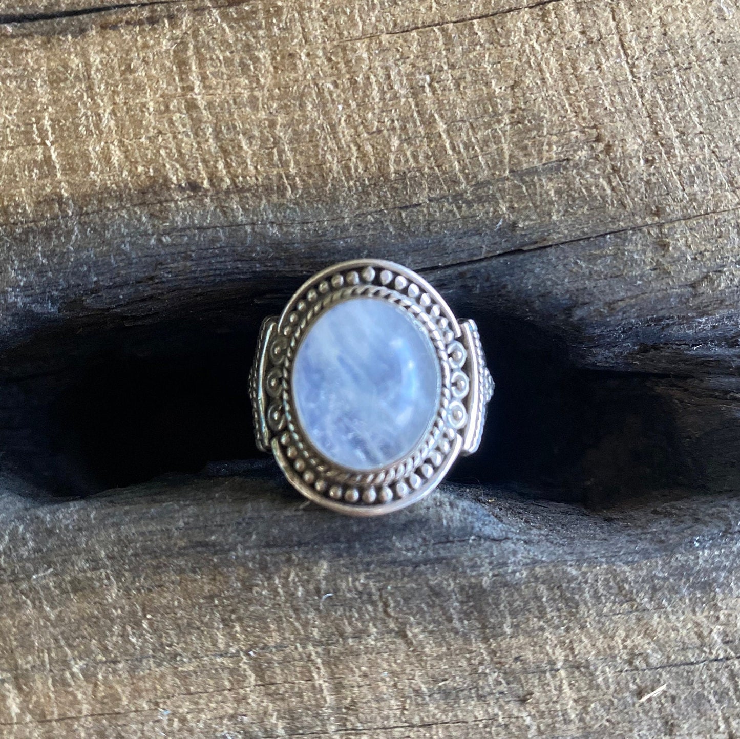 Moonstone Wanderlust Silver Ring