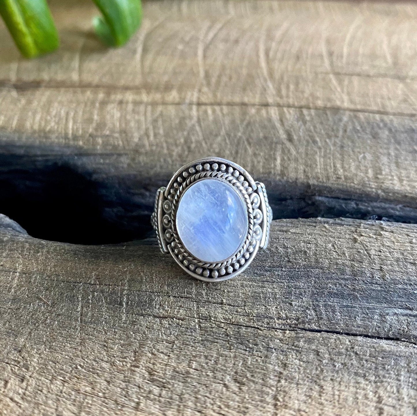 Moonstone Wanderlust Silver Ring