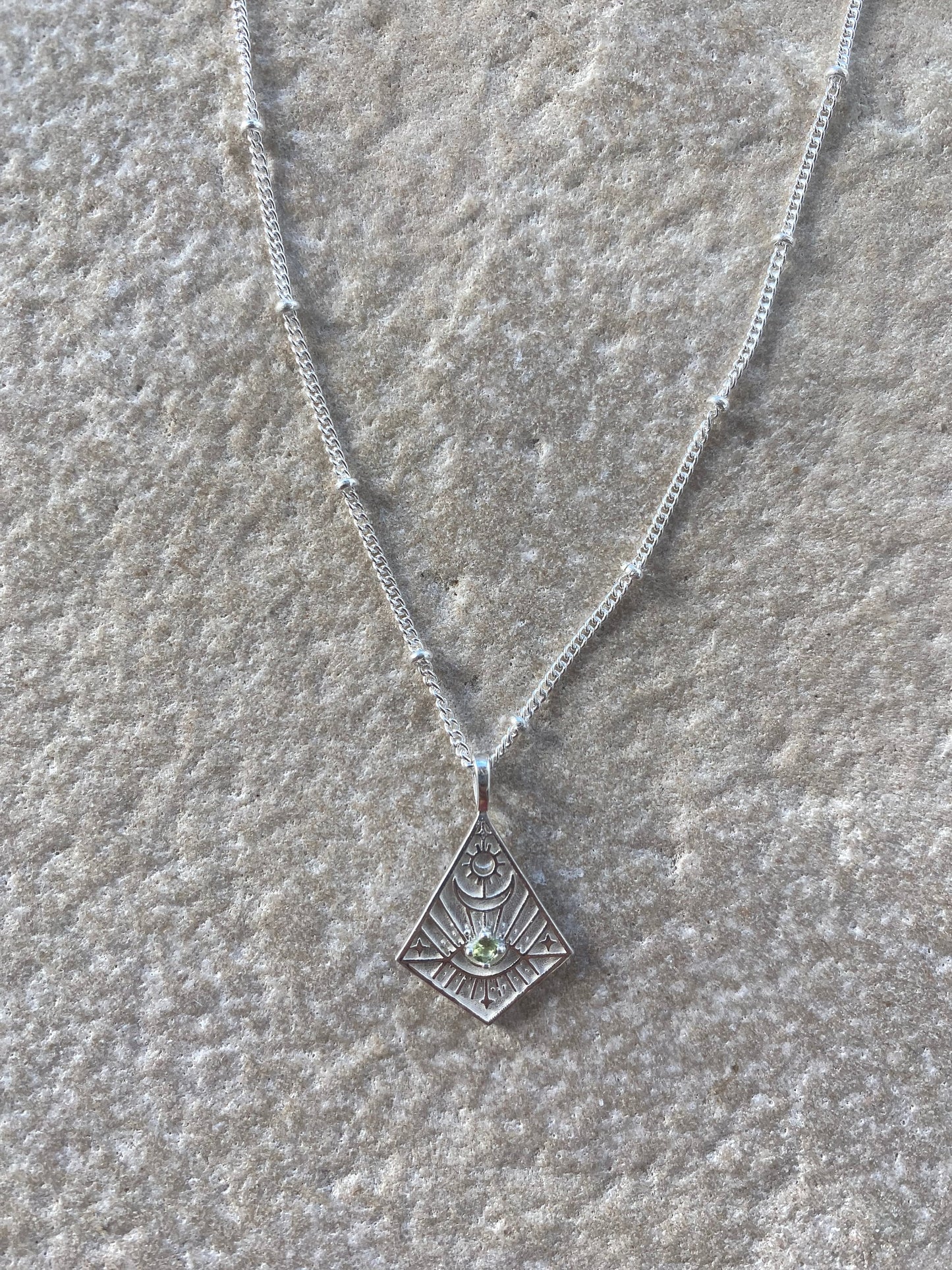 GAIA Celestial Silver Necklace